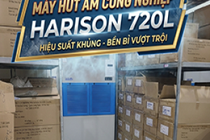 Máy hút ẩm công nghiệp Harison Công suất 720L chính hãng |Probuy