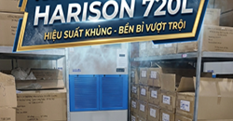 Máy hút ẩm công nghiệp Harison Công suất 720L chính hãng |Probuy