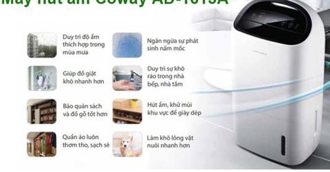 Coway – thương hiệu Hàn đi đầu trên thị trường máy lọc không khí 