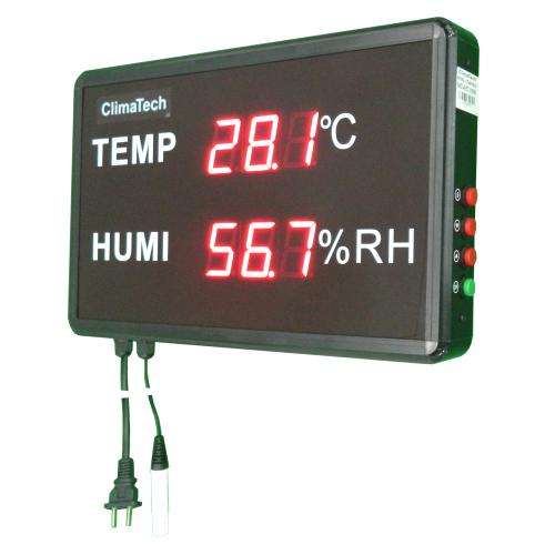 Đồng hồ nhiệt ẩm hiện số lớn Climatech CT-85100LD