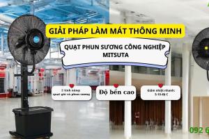 Tại Sao Quạt Phun Sương Mitsuta Là Lựa Chọn Hàng Đầu Cho Không Gian Mở?