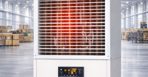 Máy Sưởi Công Nghiệp Điện: Giải Pháp Sưởi Ấm Nhà Xưởng Hiệu Quả & An Toàn Nhất 2026 Máy Sưởi Công Nghiệp Điện: Giải Pháp Sưởi Ấm Nhà Xưởng Hiệu Quả & An Toàn Nhất 2026