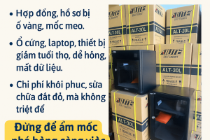 Khó Khăn Với Độ Ẩm Cao Tại Văn Phòng Và Giải Pháp Tủ Chống Ẩm Ailite Tại Probuy