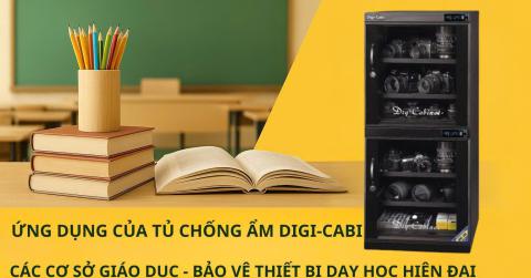 Ứng dụng của Tủ Chống Ẩm Digi-Cabi tại Các Cơ Sở Giáo Dục – Bảo Vệ Thiết Bị Dạy Học Hiện Đại