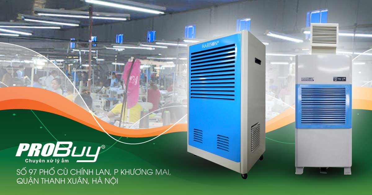 Công nghệ sử dụng trong máy hút ẩm công nghiệp Harison tai Probuy